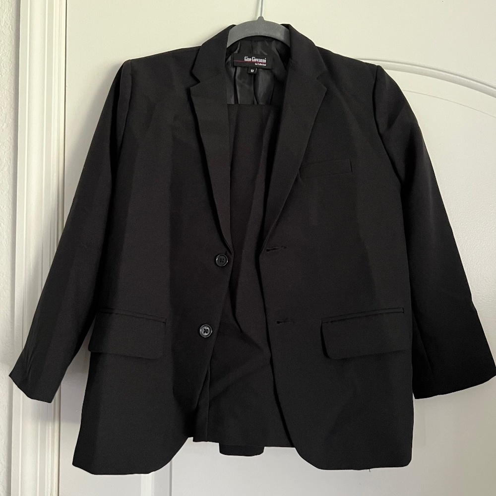 Girls Black Suit